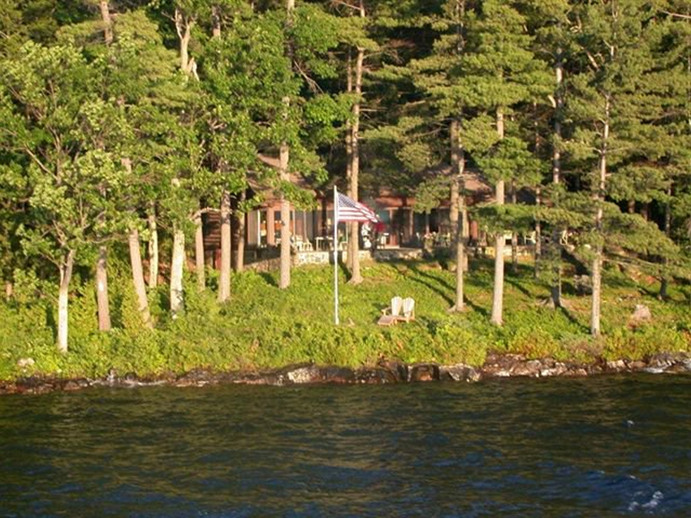 House from Lake George